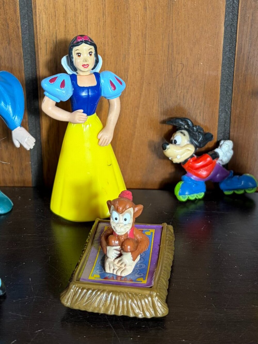 Lot of 7 Disney Toys - 1992 McDonalds Happy Meal Toys Snow White - Vintage